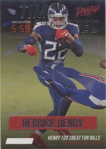 2021 Panini Prestige Derrick Henry #TS-DH