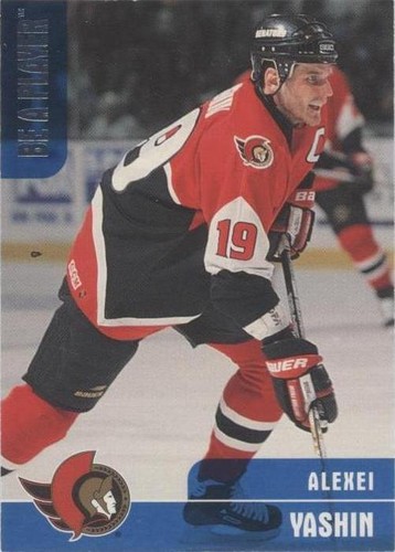 1999-00 In the Game Be A Player Memorabilia - Alexei Yashin #244
