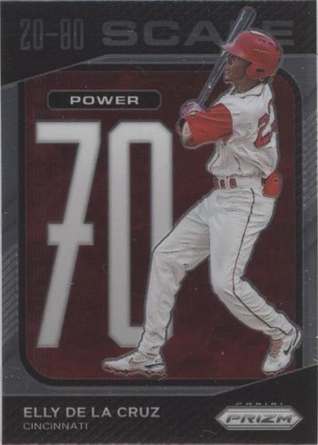 2023 Panini Prizm Baseball ELLY DE LA CRUZ RC #SC9 20-80