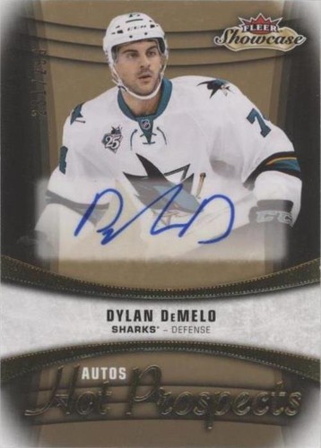 2015-16 Upper Deck Fleer Showcase - Dylan DeMelo #140