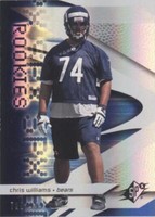 2008 SPx Chris Williams #100