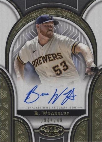 2023 Topps Tier One - Brandon Woodruff #PPA-BW