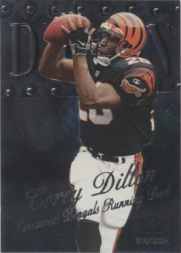 1999 Skybox Metal Universe Corey Dillon #22