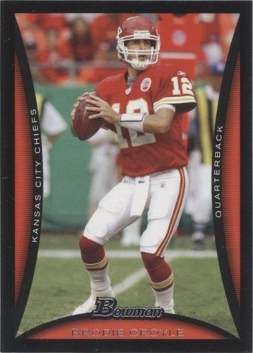 2008 Bowman Brodie Croyle #19