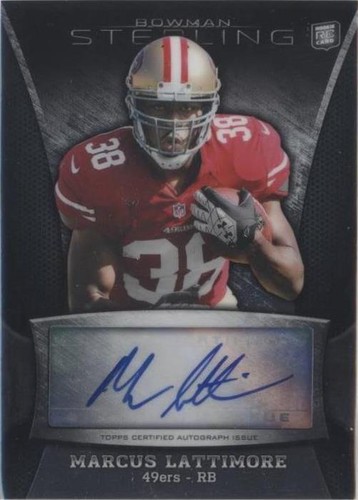 2013 Bowman Sterling Marcus Lattimore #BSA-ML