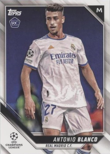 2021-22 Topps UCL Collection Antonio Blanco #124