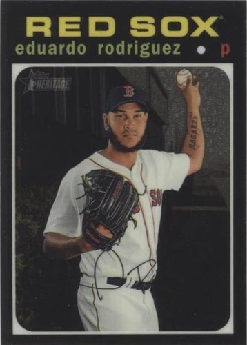 2020 Topps Heritage - Eduardo Rodriguez #THC-113