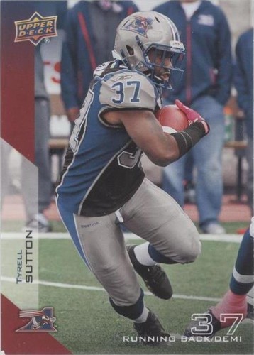 2014 Upper Deck CFL Tyrell Sutton #49