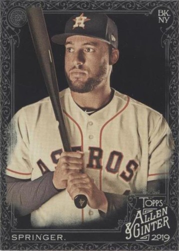 2019 Topps Allen & Ginter's X - George Springer #30