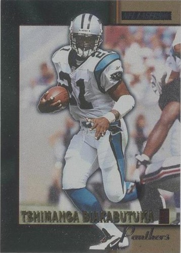1996 Score Board NFL Lasers Tim Biakabutuka #77