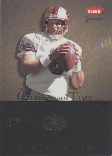 2004 Fleer Greats Steve Young #12 GOT