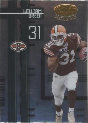 2005 Leaf Certified Materials William Green #29