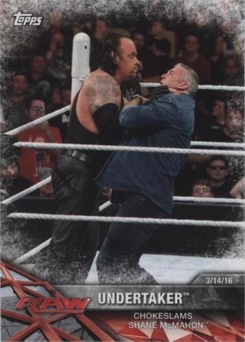 2017 Topps WWE Road to Wrestlemania - Undertaker #44