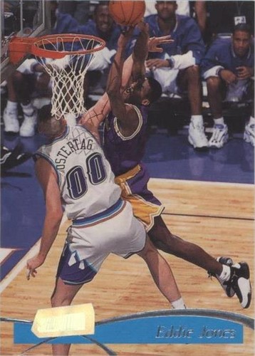 1997-98 Topps Stadium Club - Eddie Jones #186