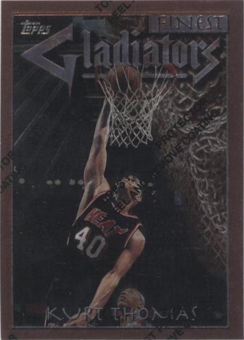 Topps Finest 1996-97 - Kurt Thomas #55