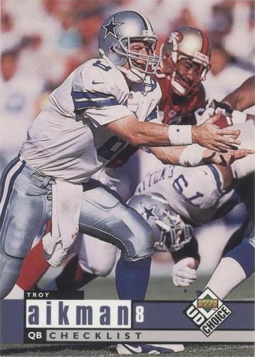 1998 Upper Deck UD Choice Troy Aikman #253