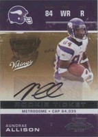 2007 Playoff Contenders Aundrae Allison #111