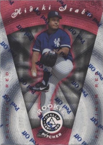 1997 Pinnacle Totally Certified - Hideki Irabu #129