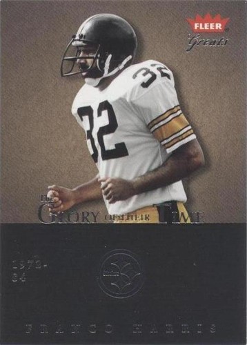 2004 Fleer Greats Franco Harris #11 GOT
