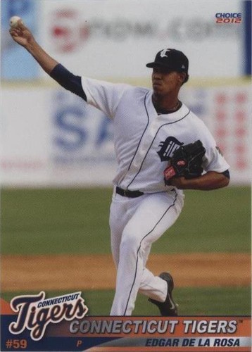 2012 Choice Connecticut Tigers - Edgar De La Rosa #12