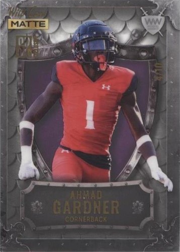 2022 Wild Card Matte SP Exclusive Ahmad Gardner #WWN-1