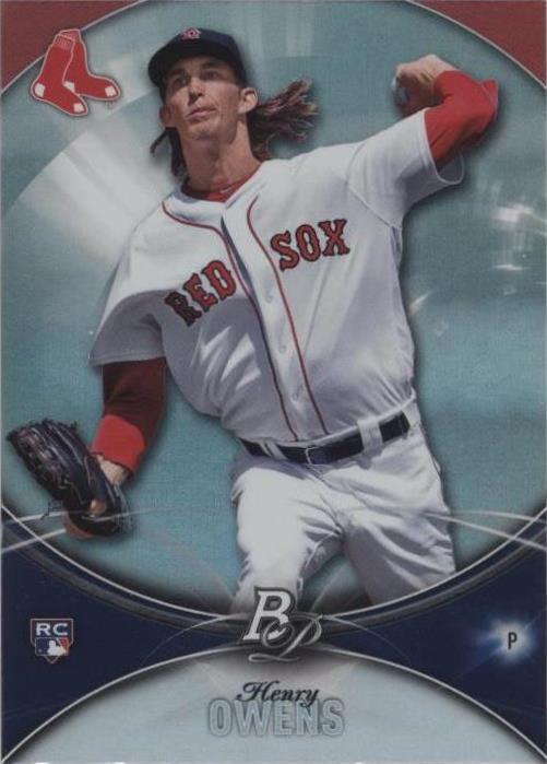 2016 Bowman Platinum - Henry Owens #28