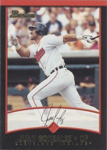 2001 Bowman - Juan González #89