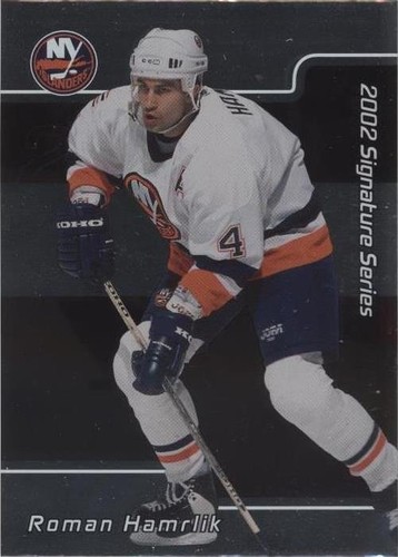 2001-02 In the Game Be A Player Signature Series - Roman Hamrlik #043