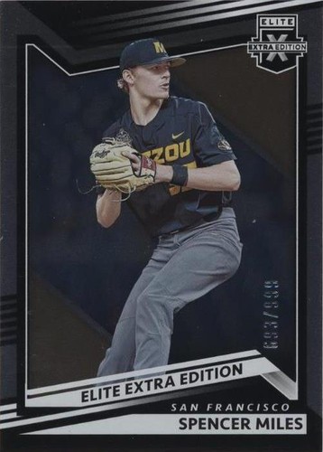 2022 Panini Elite Extra Edition - Spencer Miles #136