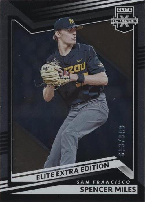 2022 Panini Elite Extra Edition - Spencer Miles #136