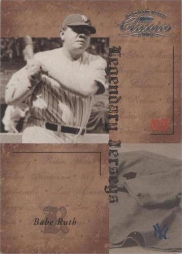 2004 Donruss Classics - Babe Ruth #LJ-59