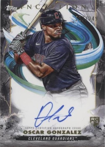 2023 Topps Inception - Oscar Gonzalez #BRES-OG