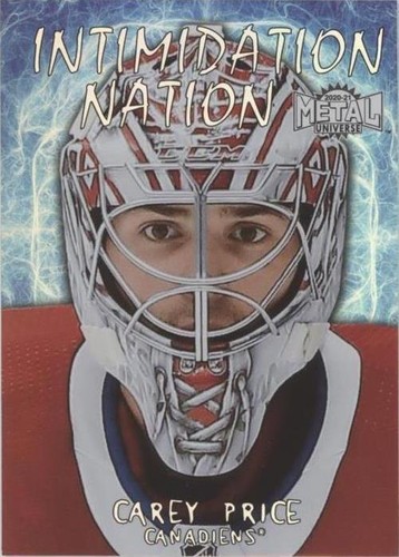 2020-21 Skybox Metal Universe - Carey Price #IN-6