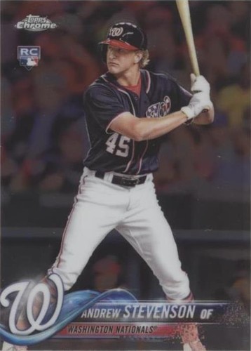2018 Topps Chrome - Andrew Stevenson #198