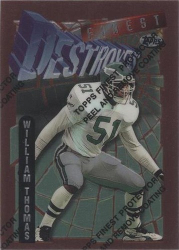 1996 Topps Finest William Thomas #70