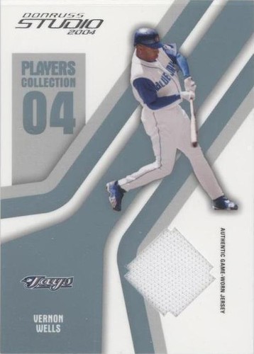 2004 Donruss Studio - Vernon Wells #PC-98