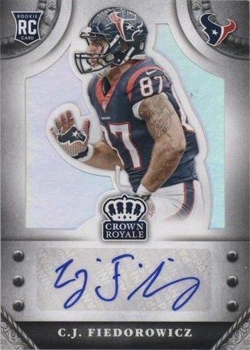 2014 Panini Crown Royale C.J. Fiedorowicz #S-CJ
