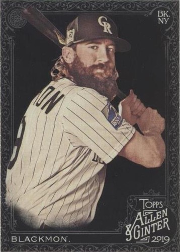 2019 Topps Allen & Ginter's X - Charlie Blackmon #108
