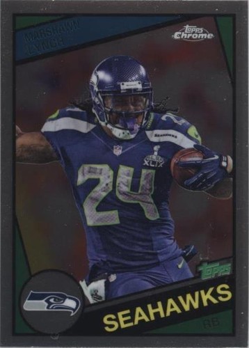 2015 Topps Chrome Marshawn Lynch #T60-ML