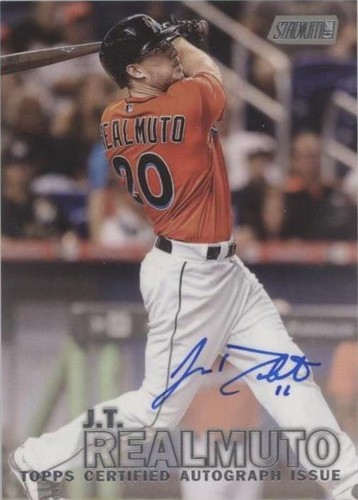 2016 Topps Stadium Club - J.T. Realmuto #SCA-JR
