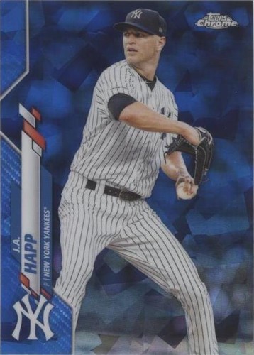 2020 Topps Chrome Sapphire Edition - J.A. Happ #419
