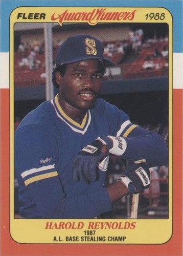 1988 Fleer Award Winners - Harold Reynolds #32