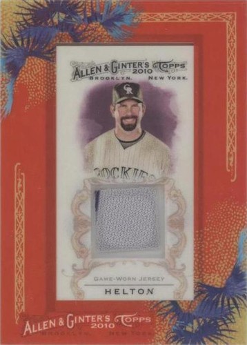 2010 Topps Allen & Ginter's - Todd Helton #AGR-THE