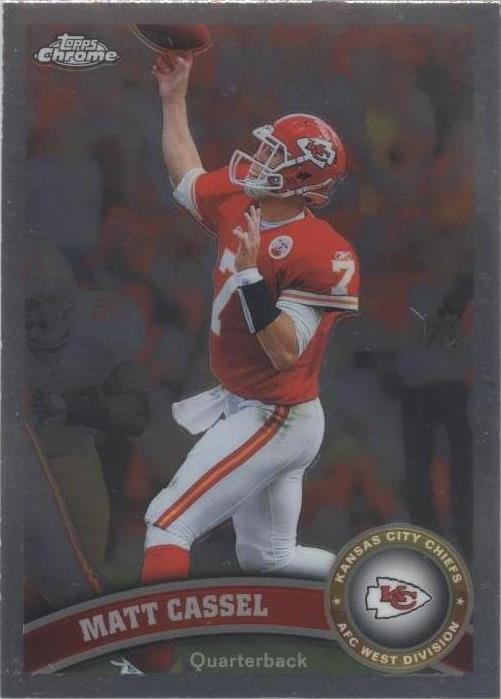 2011 Topps Chrome Matt Cassel #107