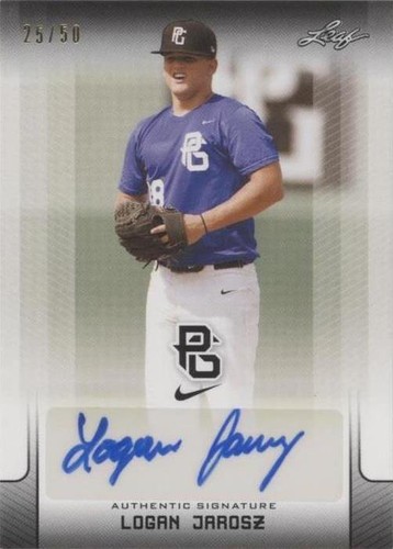 2017 Leaf Perfect Game National Showcase - Logan Jarosz #BA-LJ1