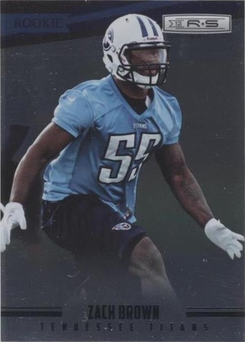 2012 Panini Rookies & Stars Longevity Zach Brown #152