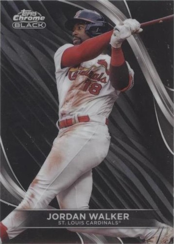 2024 Topps Chrome Black - Jordan Walker #36