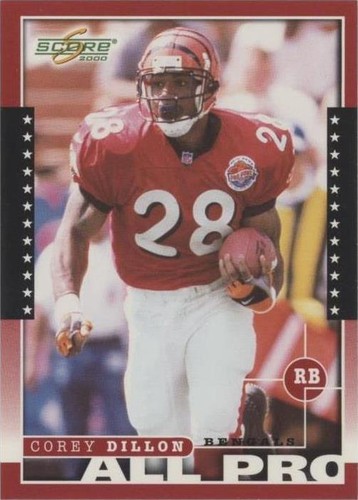 2000 Score Corey Dillon #235