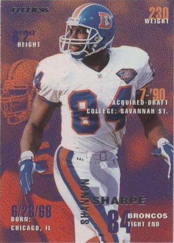 1995 Fleer Shannon Sharpe #118