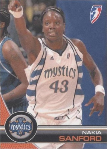 2008 Rittenhouse WNBA - Nakia Sanford #42